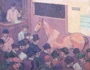 Calme avec toutes les nuisances routières, vers 1912 - Robert Polhill Bevan